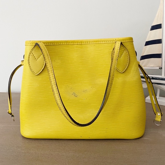 💛SINCHED💛 Louis Vuitton Yellow Epi Neverfull PM! - Picture 3 of 10